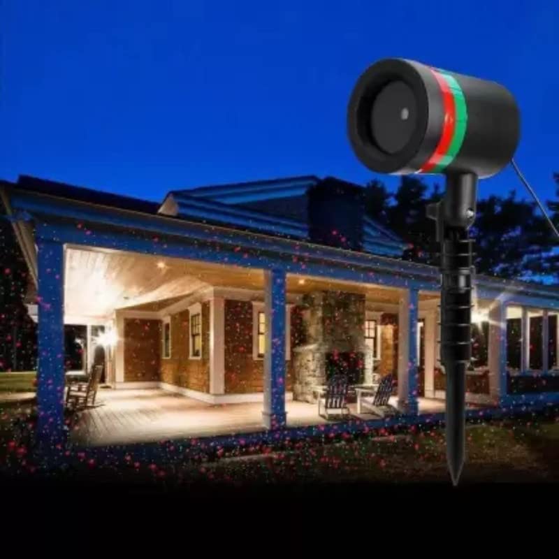 7350 Star Fairy Motion Laser Lights Projector for Garden Lawn Landscape Outdoor Indoor, Home, Office, Diwali, Christmas, Navratri, Decorative Light, Party (No Remote Button, Multicolour) 7350 Star Fairy Motion Laser Lights Projector for Garden Lawn Landscape Outdoor Indoor, Home, Office, Diwali, Christmas, Navratri, Decorative Light, Party (No Remote Button, Multicolour)